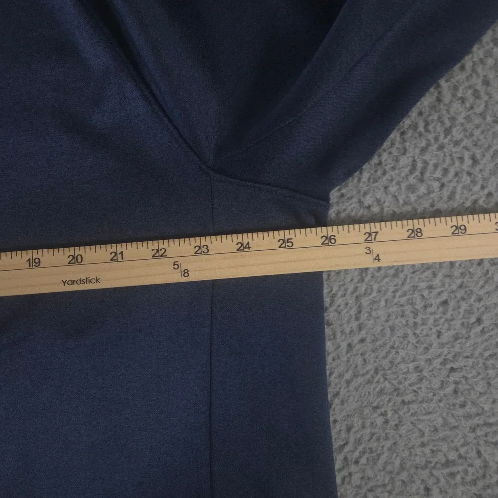The North Face Jacket Mens XXL Navy Blue Canyon Flats Full Zip Fleece Logo